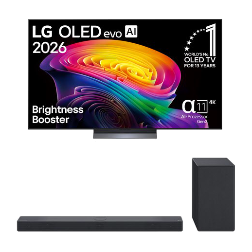 LG OLED65C68LA 65" OLED TV with Soundbar