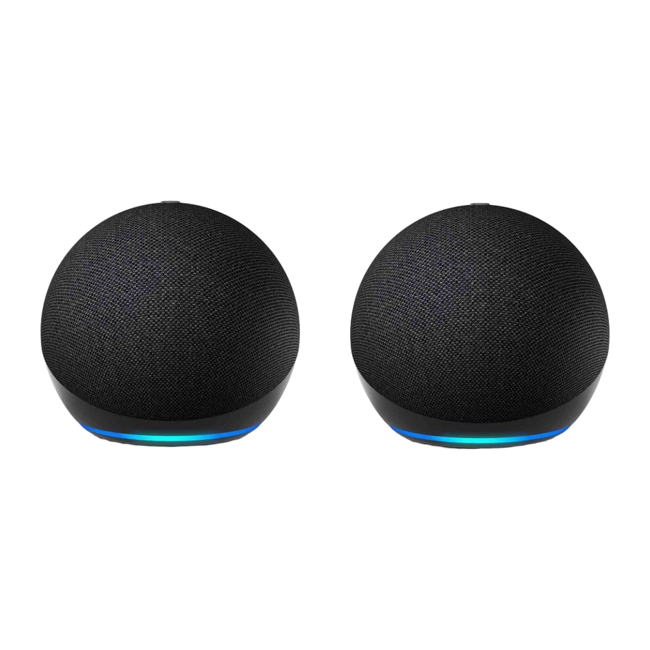Amazon Echo Dot (5-го поколения) с Alexa+ - набор из 2 шт.