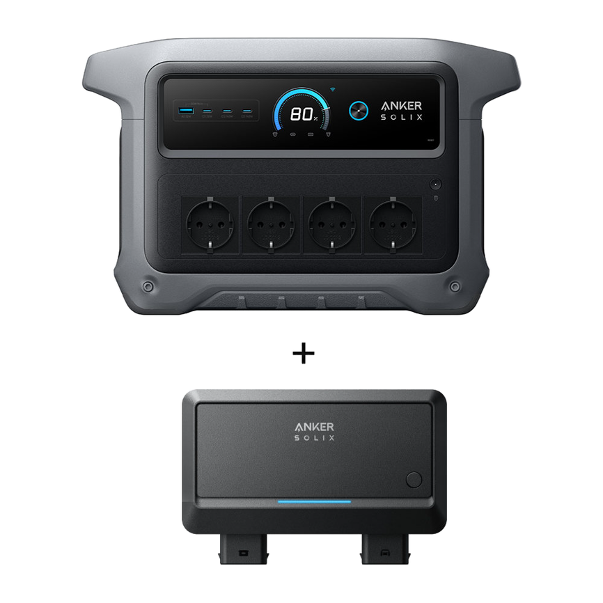 Anker SOLIX C1000 (2nd Gen.) Power Station Set
