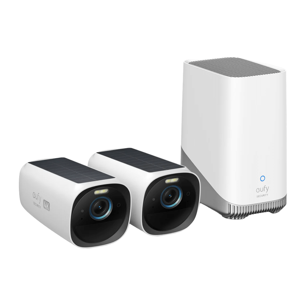 eufyCam 3 Doppelpack + HomeBase 3