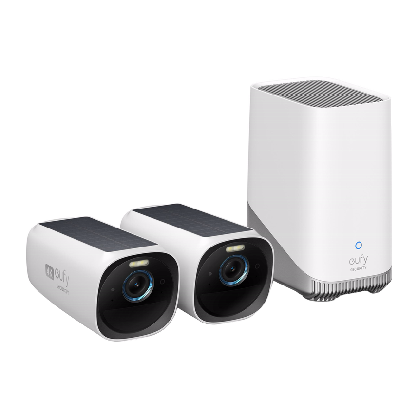 eufyCam 3 İkili Paket + HomeBase 3